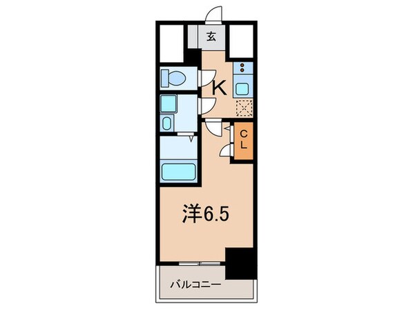 レーヴメゾン尼崎昭和通の物件間取画像